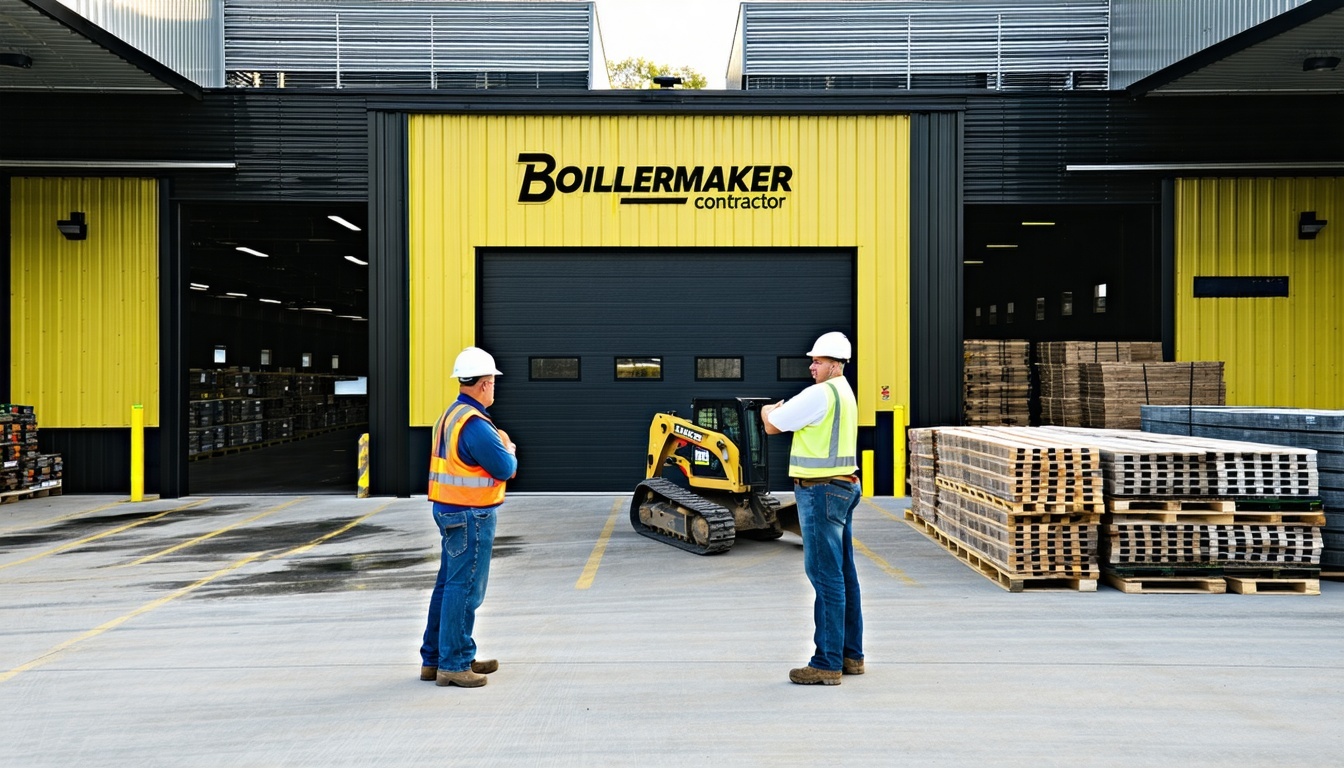 Boilermaker Contractor Logo